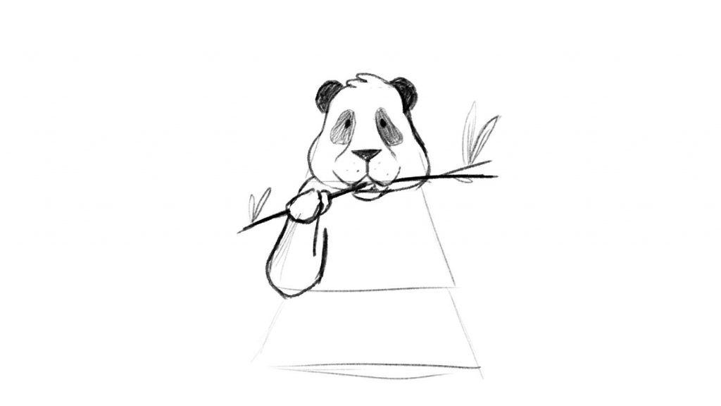 Tracing a panda with iphone app