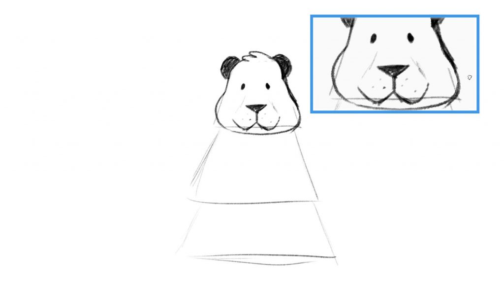 Panda drawing tutorial