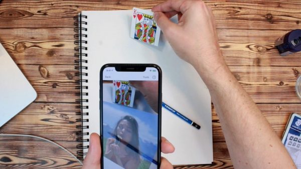 Augmented Reality Image Transfer App