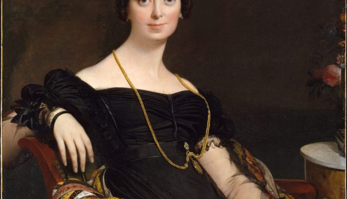 Portrait of Madame Jacques-Louis Leblanc by Ingres (1823)