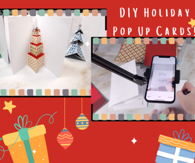 DIY Holiday Pop Up Cards with Da Vinci Eye App